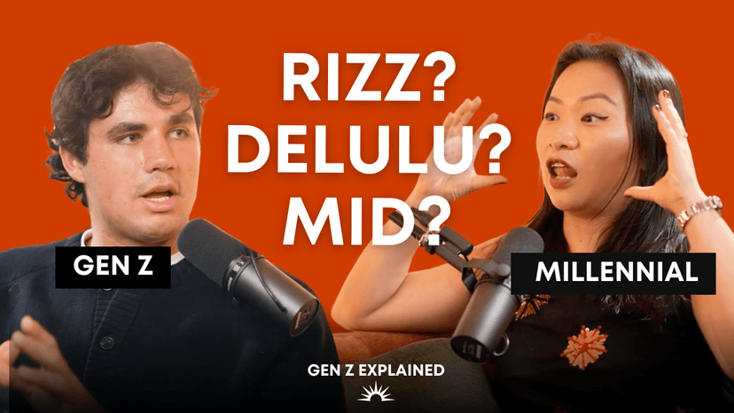 Explaining Gen Z slang to a Millennial